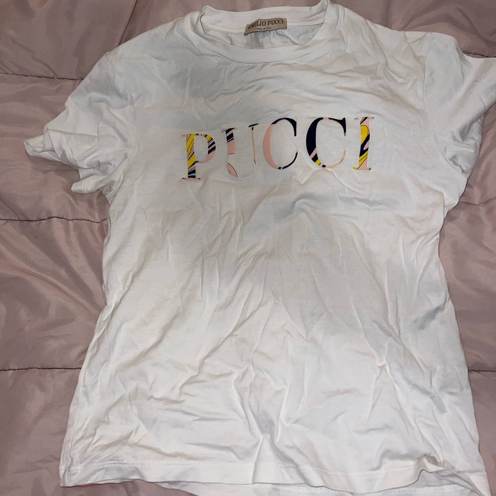 Authentic Emilio Pucci T shirt Worn Only Once